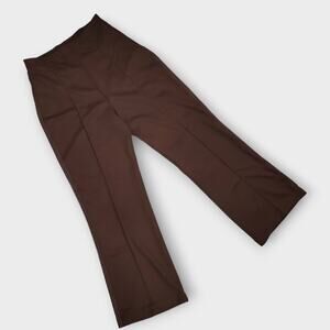 Vtg Lady Blair Pants Womens Size 6 Elastic Waist Boot Cut Contrasting St…